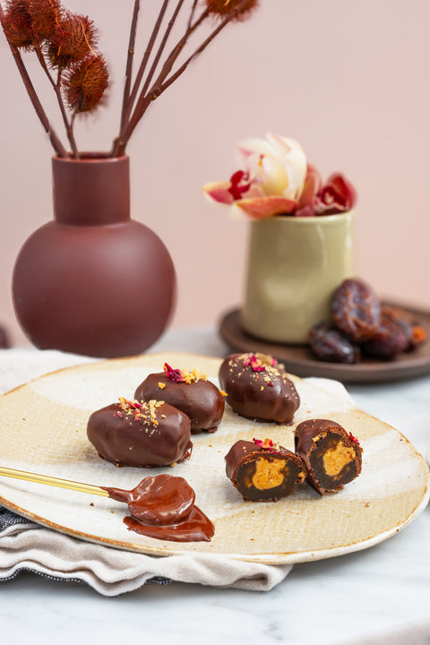Chocolate Coated Date PEANUT TWIN
