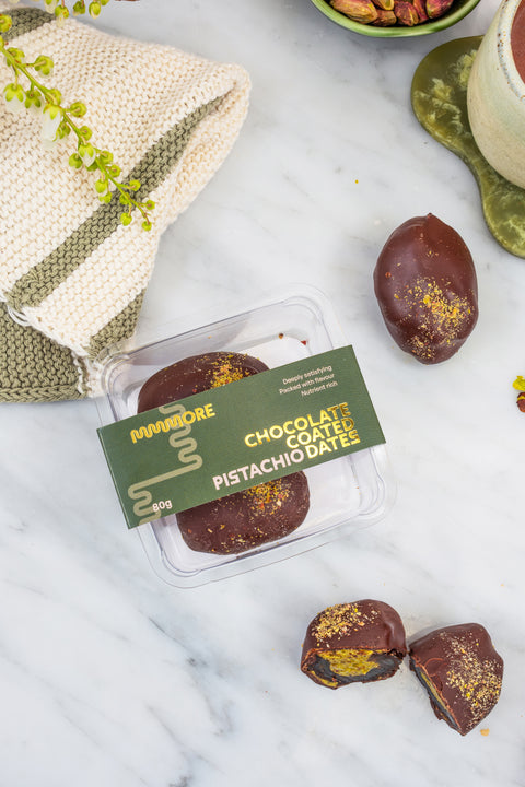 Chocolate Coated Date PISTACHIO TWIN