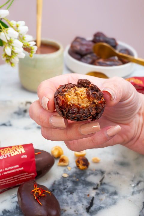 Chocolate Coated Date HAZELNUT